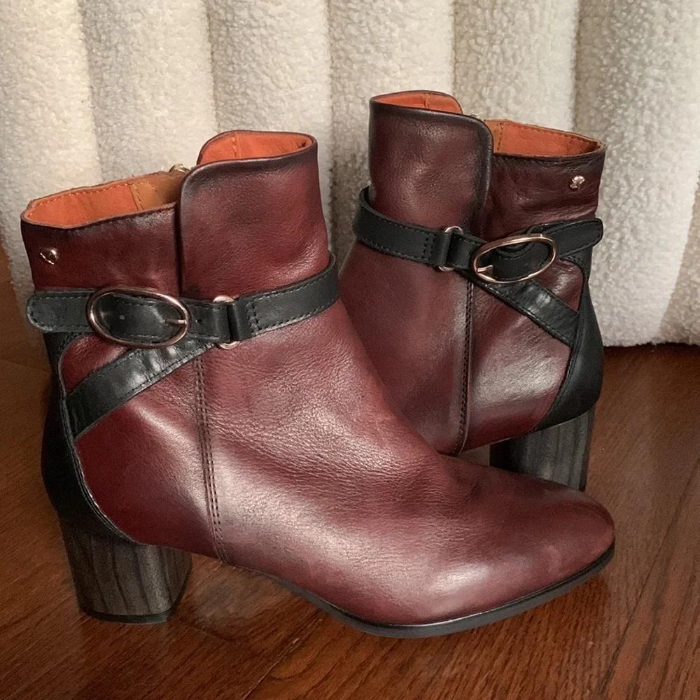PIKOLINOS Brown and Black Ankle Boots - Picture 7 of 11